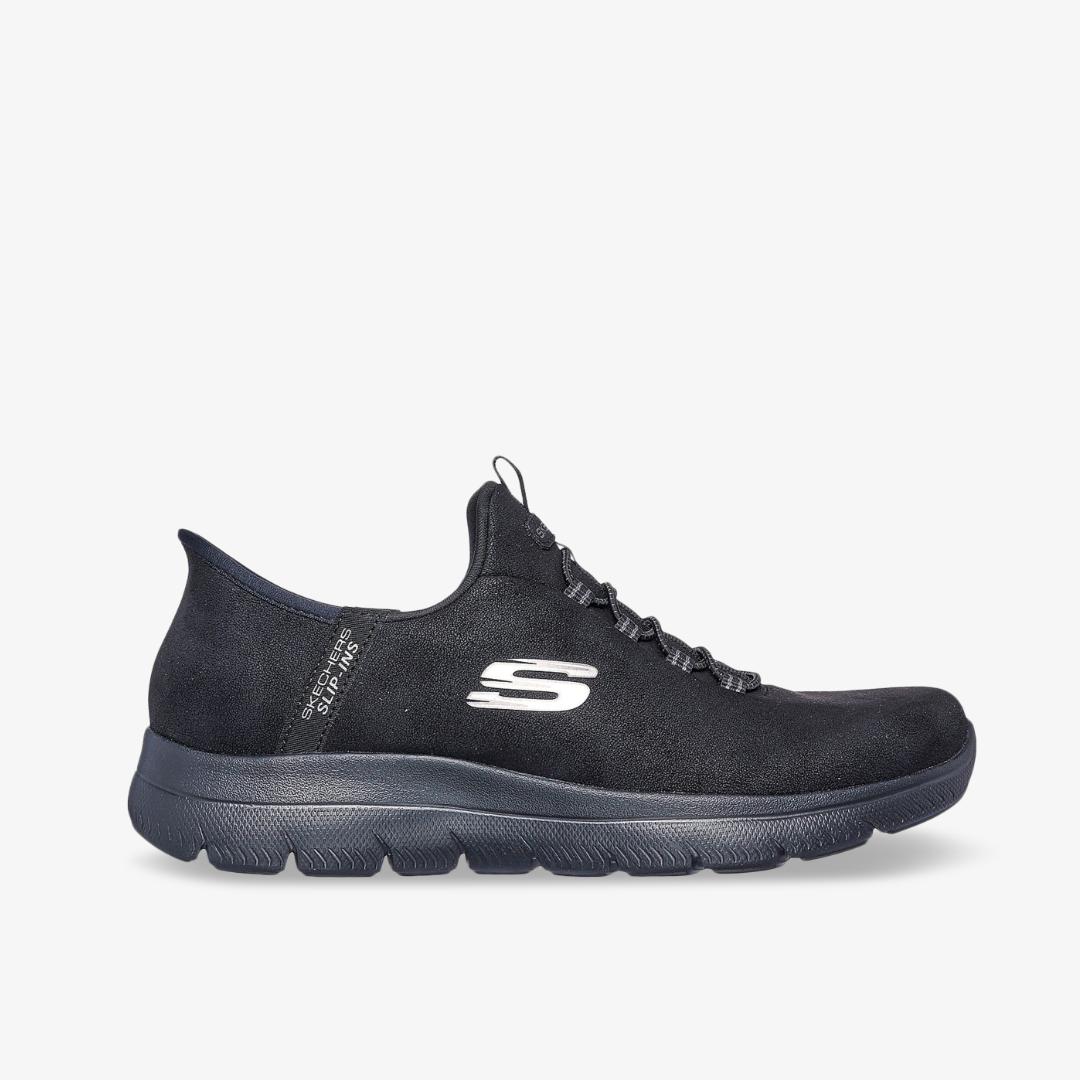 reno_neue kollektion_damen_skechers_sneaker_schwarz