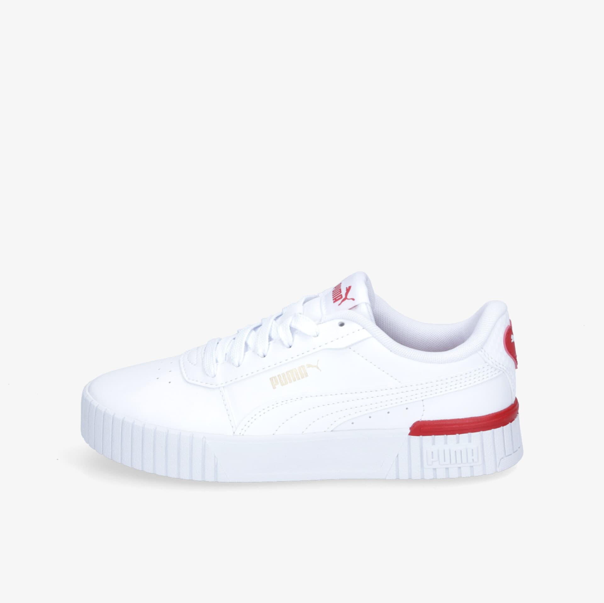 Puma Carina 2.0 Red Thread JR Kinder Sneaker Low