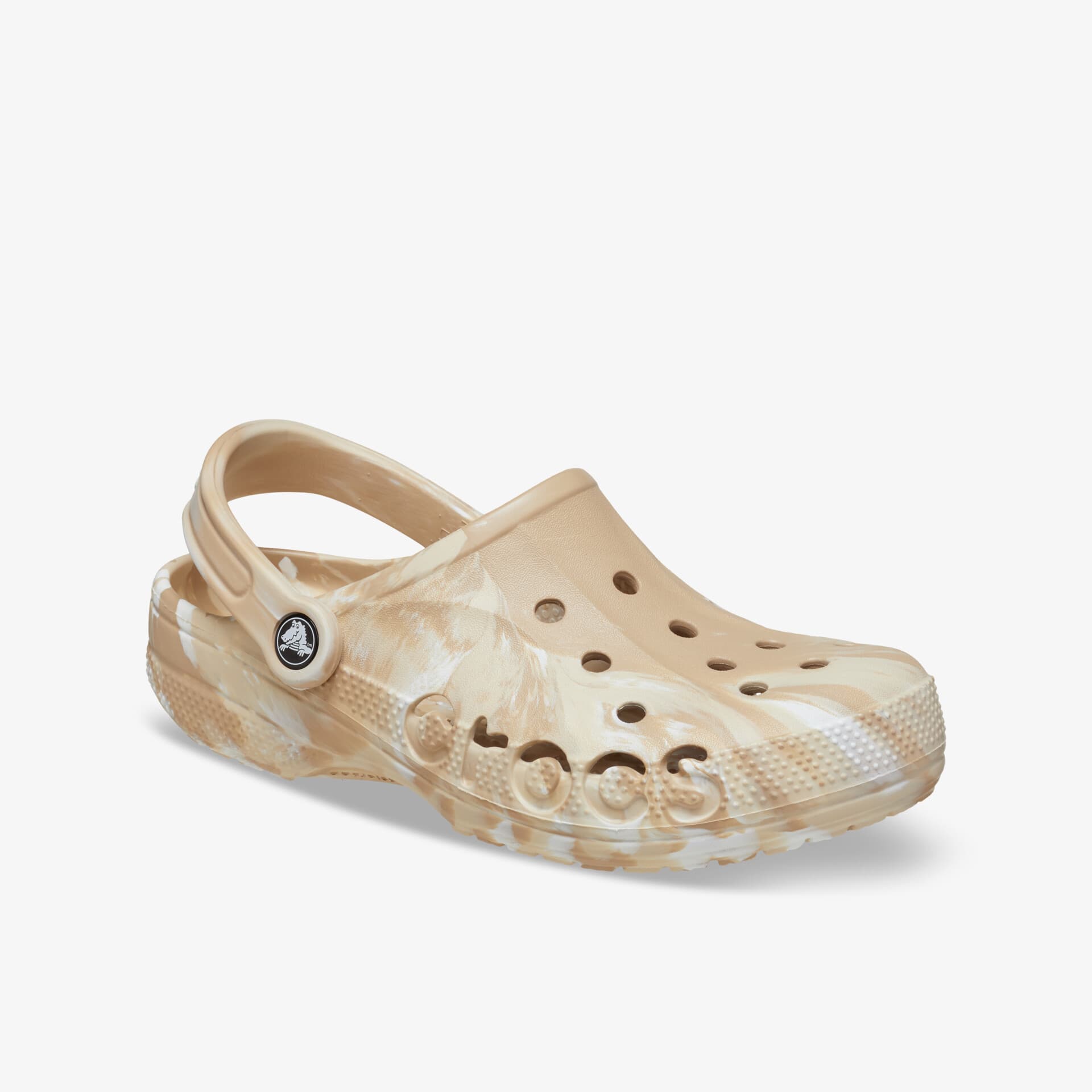 crocs Baya Marbled Damen Badeschuhe