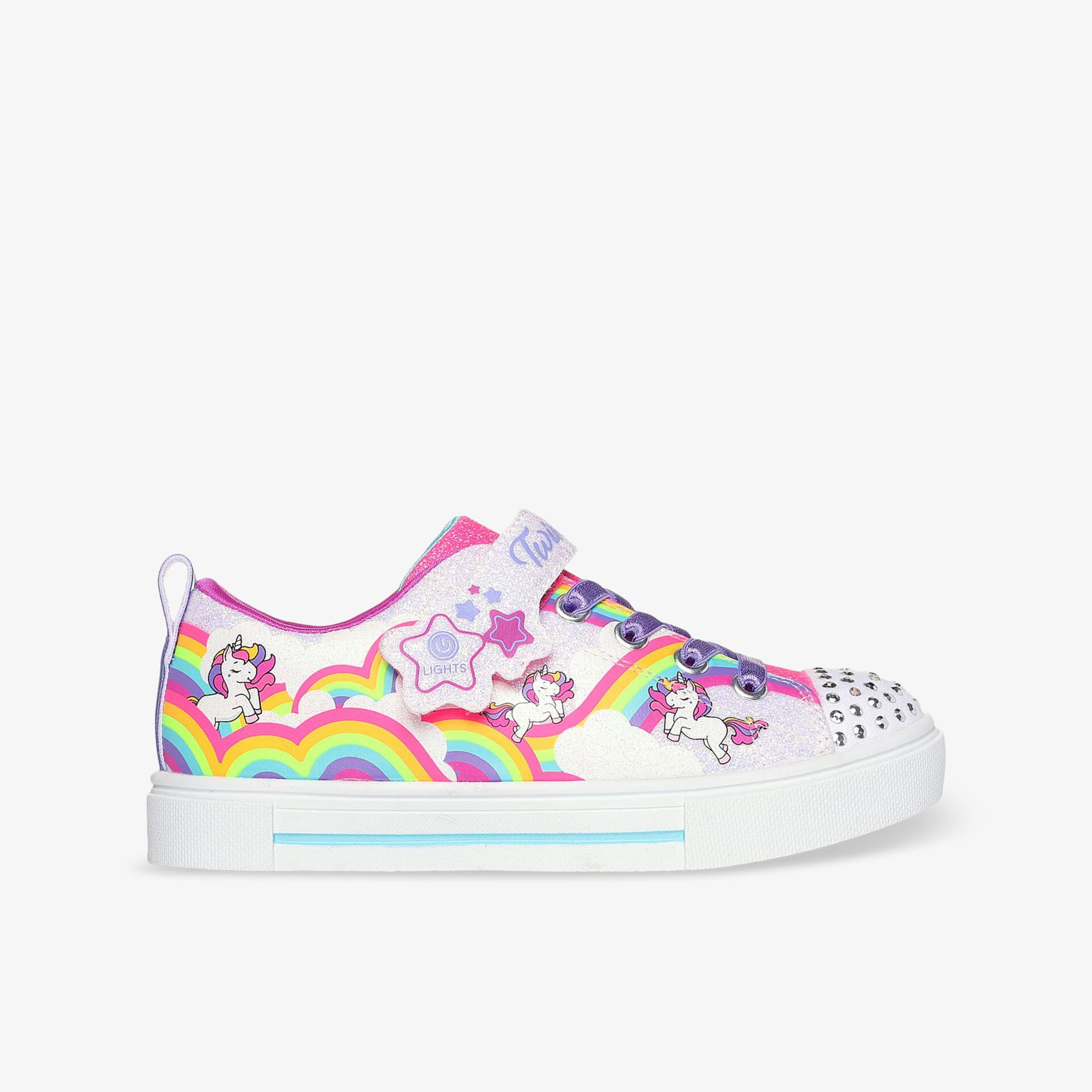 SKECHERS TWINKLE SPARKS JUMPIN' CLOUDS Kinder Sneaker Low