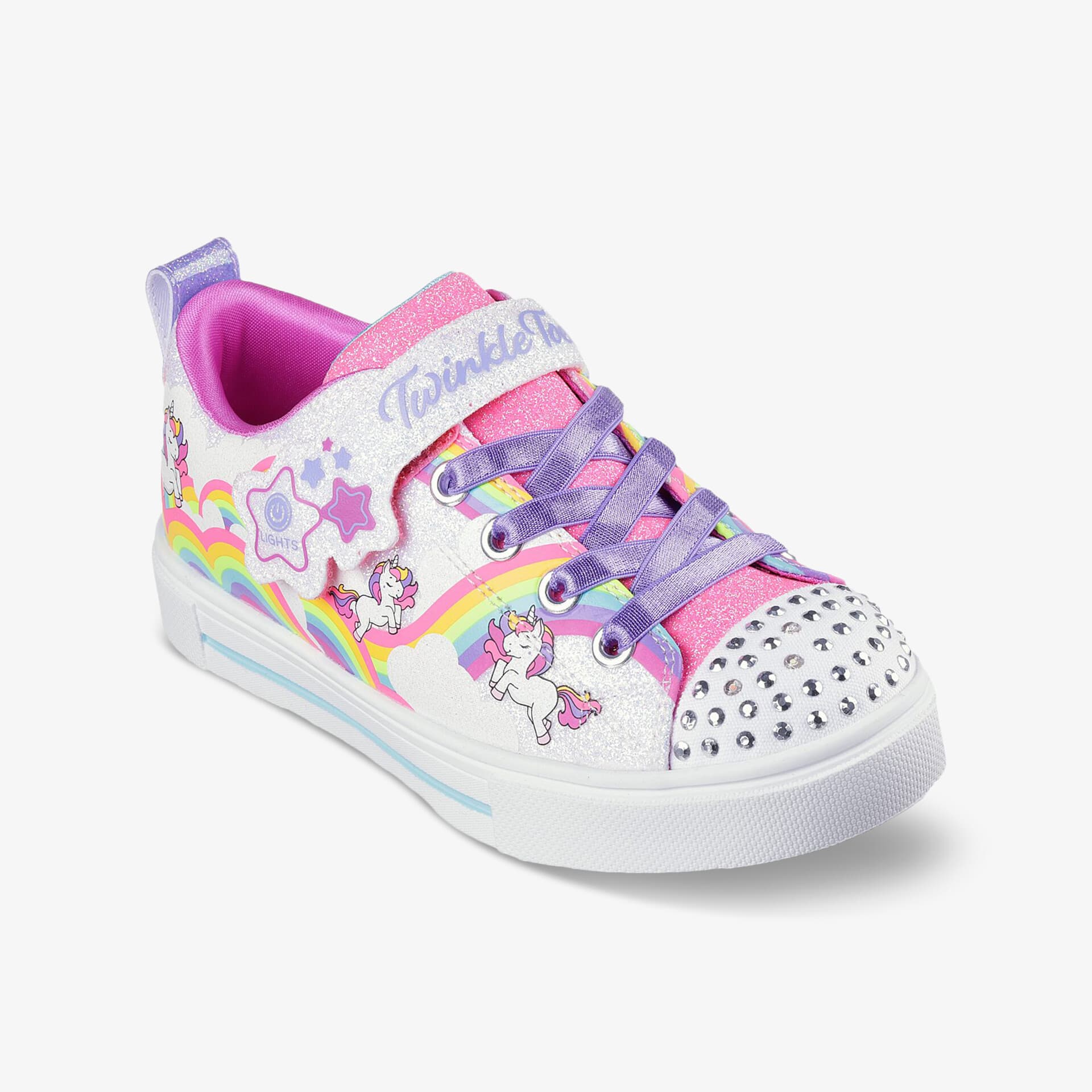 SKECHERS TWINKLE SPARKS JUMPIN' CLOUDS Kinder Sneaker Low