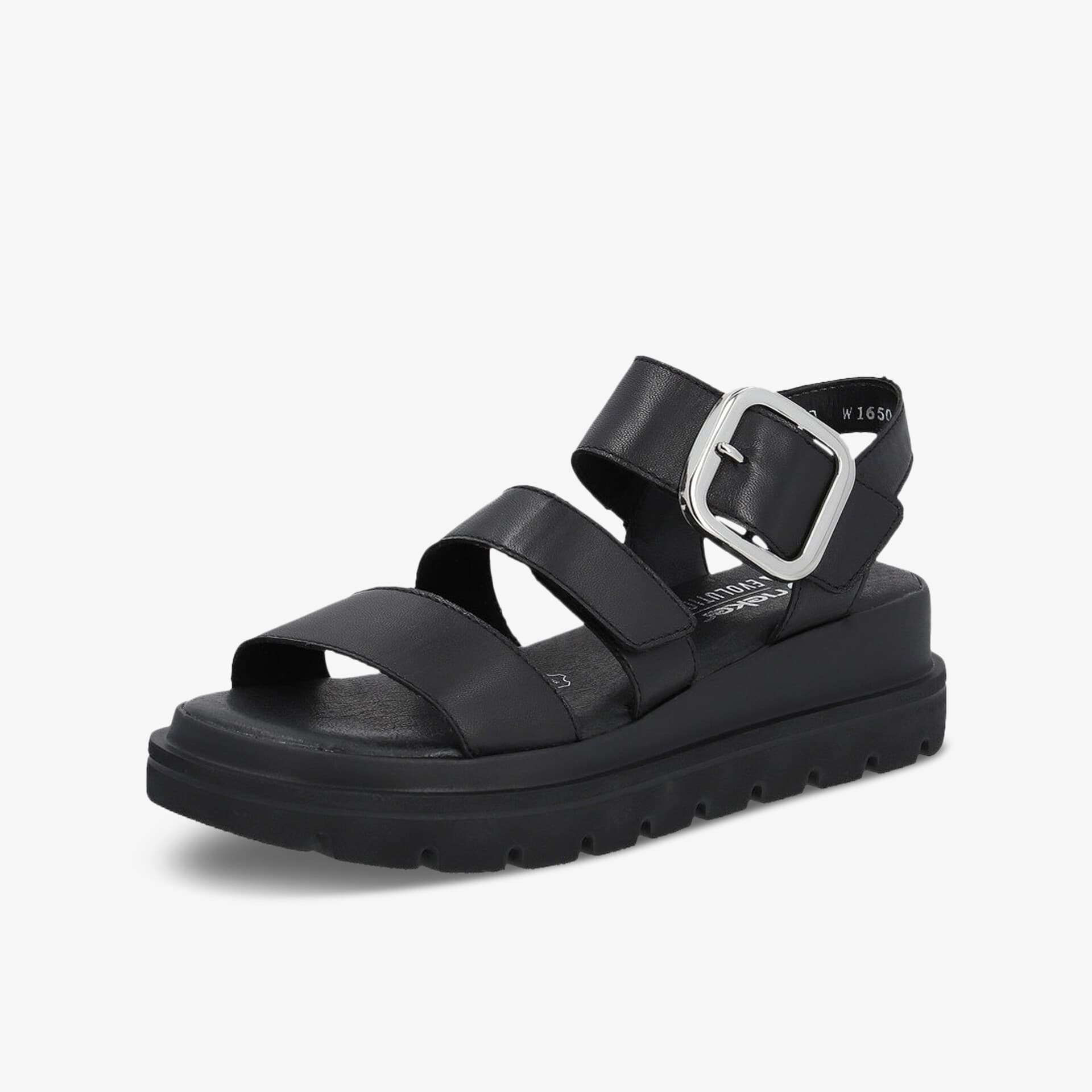 Rieker Evolution Damen Plateausandalen