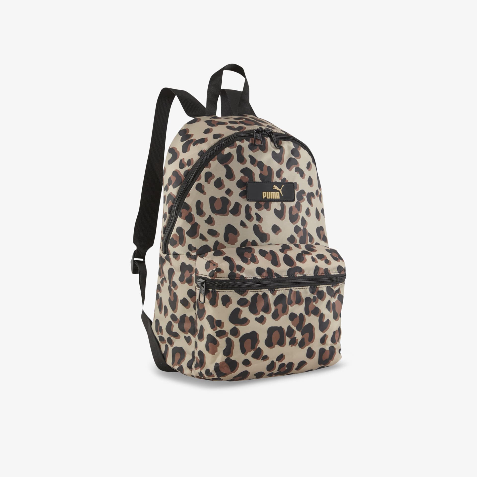 PUMA Core Pop Backpack Prairie Tan-Animal Damen Rucksäcke